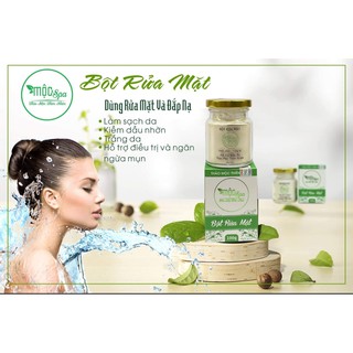 Bột Rửa Mặt thảo mộc thiên nhiên Mộc Spa