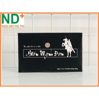 HOÀN MẠNH ĐAN - Tăng cường chức năng sinh lý nam giới, bổ sung nội tiết tố nam testosterone , hộp 1 vỉ x 10 viên.