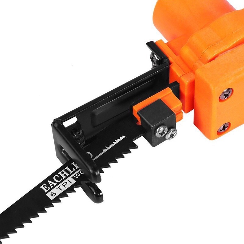 Bộ chuyển đổi máy khoan thành máy cưa kiếm,cưa lọng mini-cho thợ gia đình