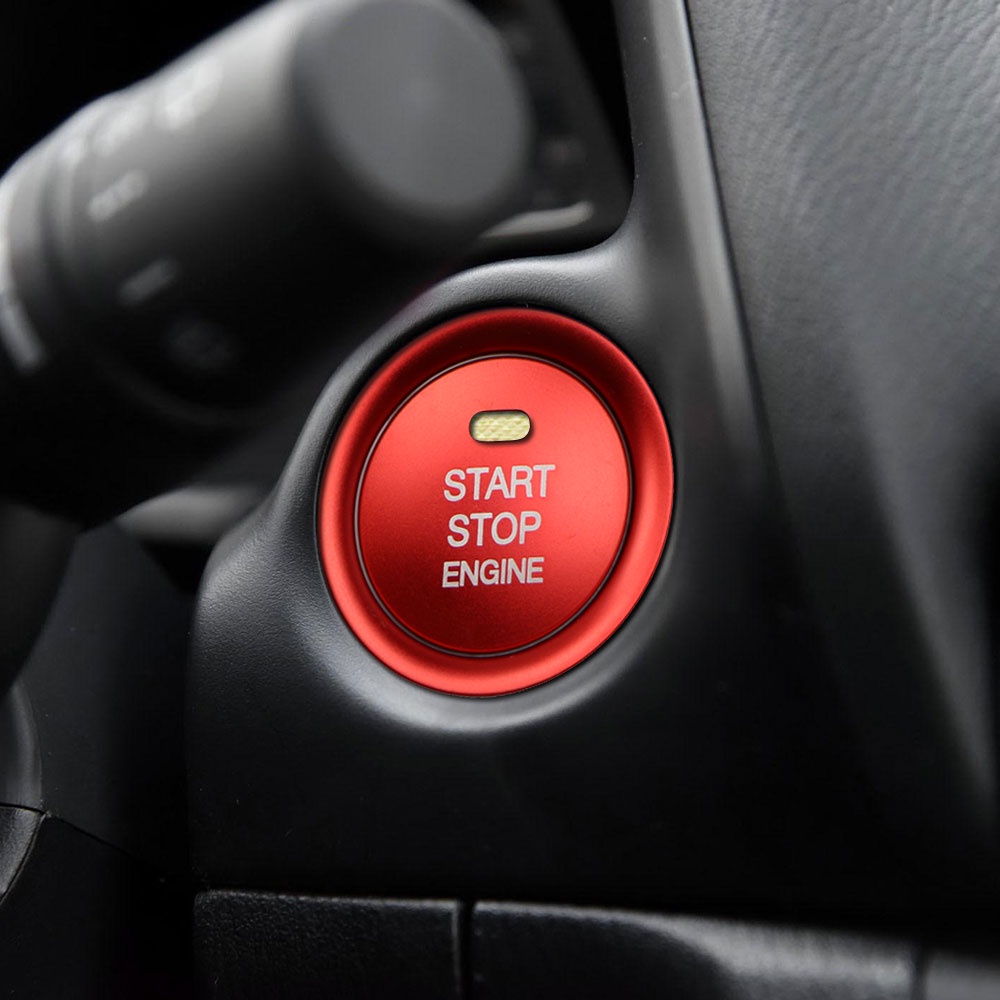 Viền Dán Nút Khởi Động Cho Xe Mazda CX5 CX3 CX4 Cx-3 3 6 Axela Atenza