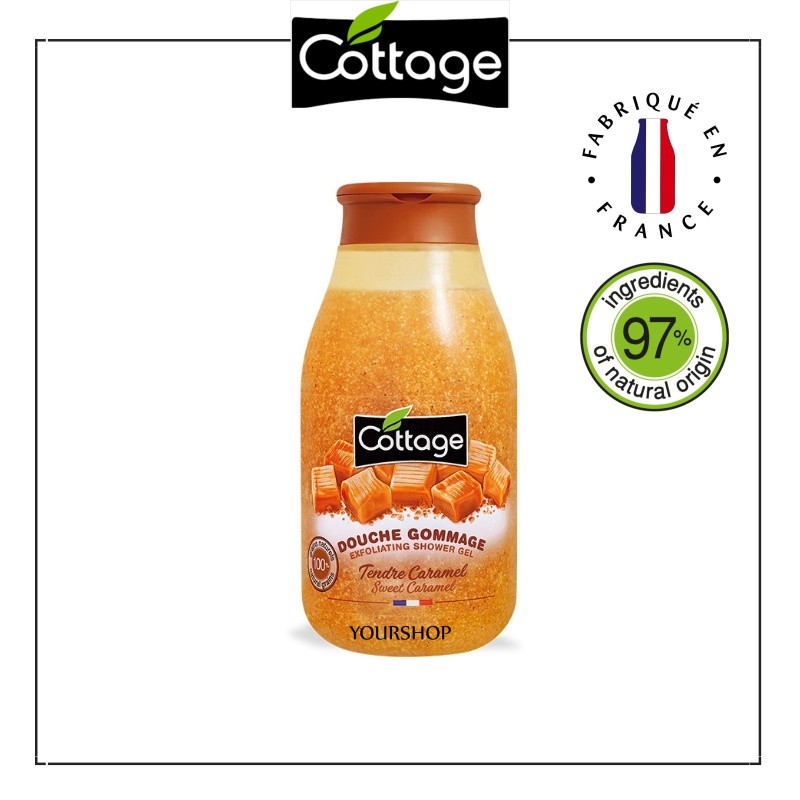 Sữa tắm nước hoa Cottage Caramel 💖Chính Hãng Pháp 💖 Yourshop