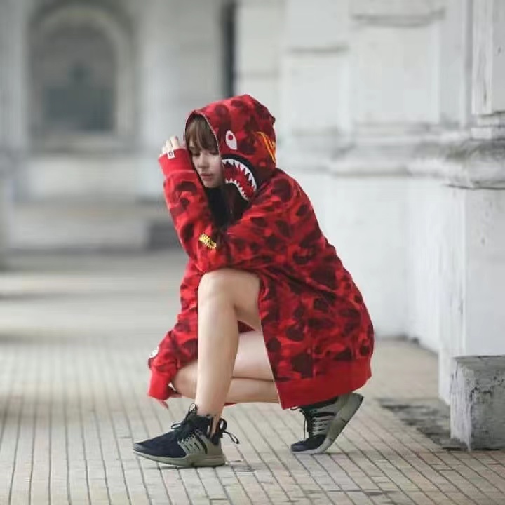 Áo Hoodie In Hình Đầu Cá Mập 3D