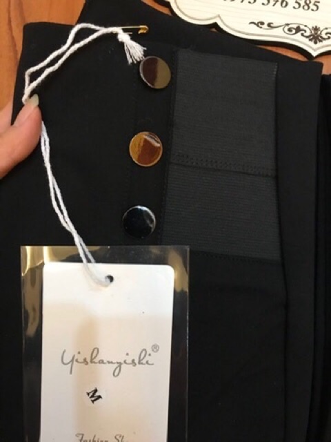 Quần tregging cạp cao 6 khuy cao cấp | BigBuy360 - bigbuy360.vn