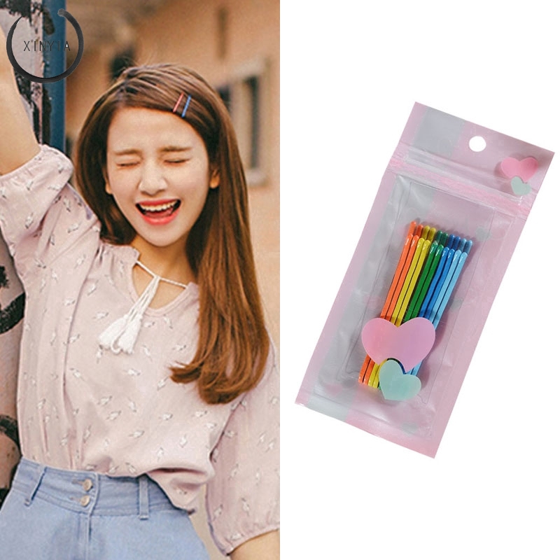 Kẹp tóc màu sắc kẹo ngọt thời trang dành cho nữ