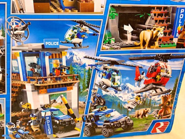 Đồ Chơi Lắp Ráp Xếp Hình Cities Trụ Sợ Chính Cảnh Sát Kiểm Lâm 02097-792 mảnh