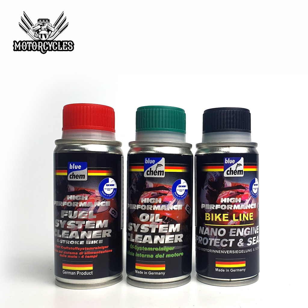 Combo Bộ 3 Sản Phẩm Bluechem Làm Sạch Và Bảo Vệ Động Cơ Xe