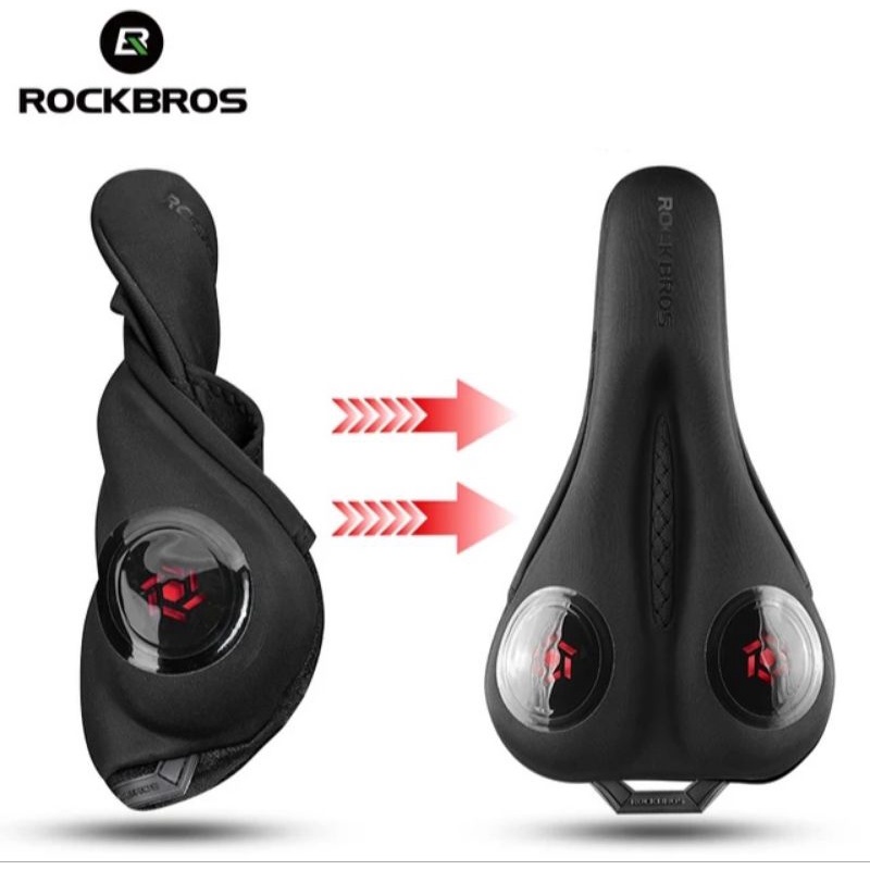 Đệm Yên, Bọc Yên Xe Đạp Gel Silicon Rockbros - Êm Vô Địch