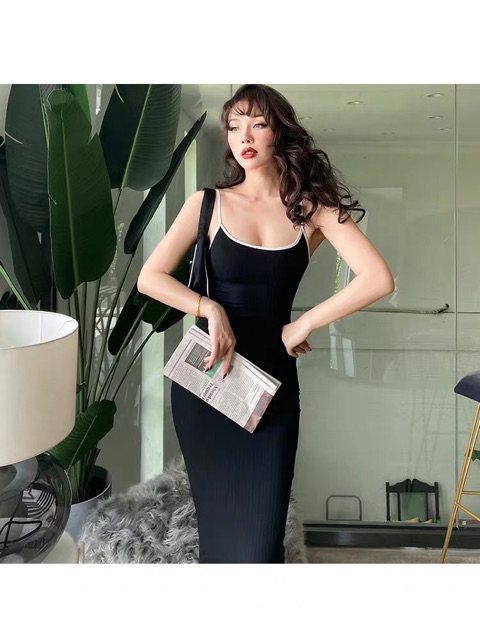 ĐẦM BODY THUN GÂN DÀY DẶN