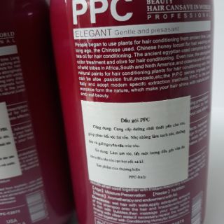 Cặp gội xả ppc 750ml