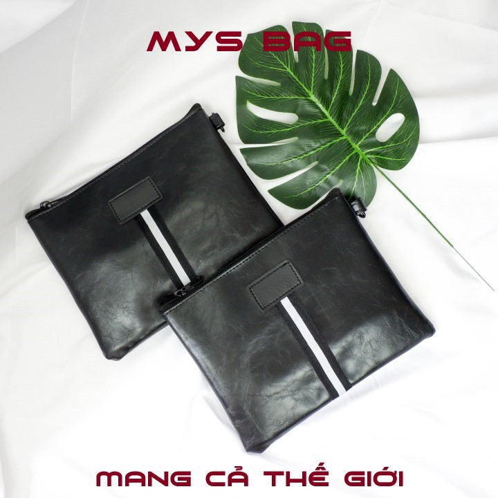 Túi đeo chéo ngực Clutch ví cầm tay nam nữ giá sỉ (Video thật) bản to Unisex Mys Rosa Bag