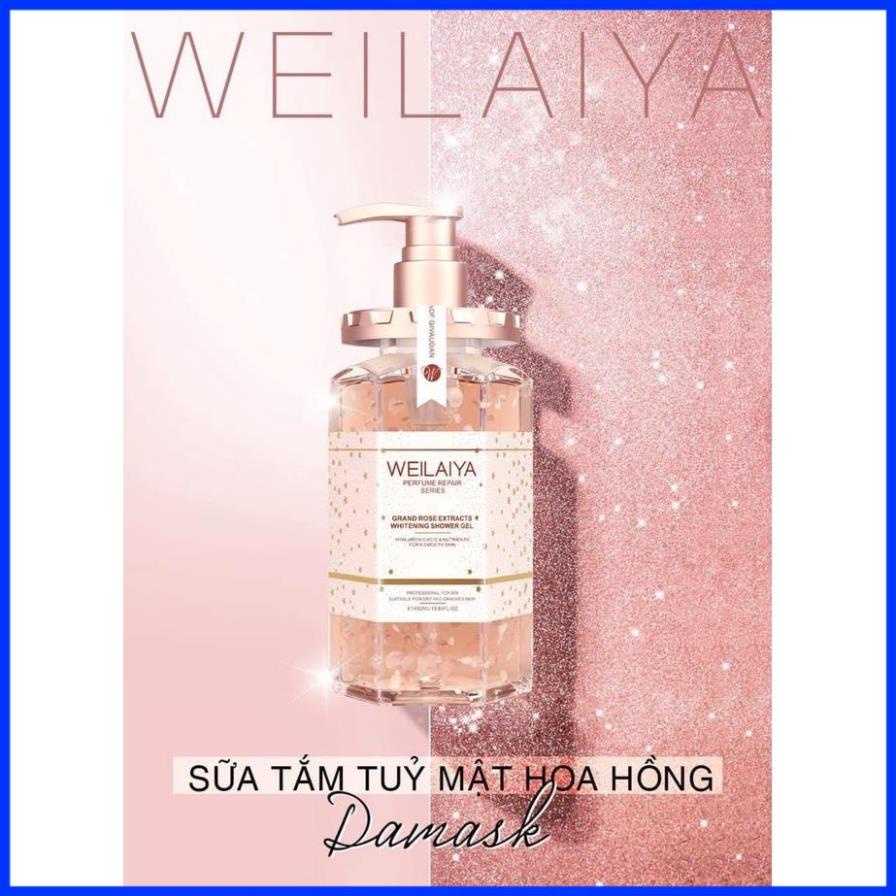 Sữa Ttắm Trắng da Cánh Hoa Hồng Damask Weilaiya 450ml Mit Beauty - Cam Kết Chính Hãng | BigBuy360 - bigbuy360.vn