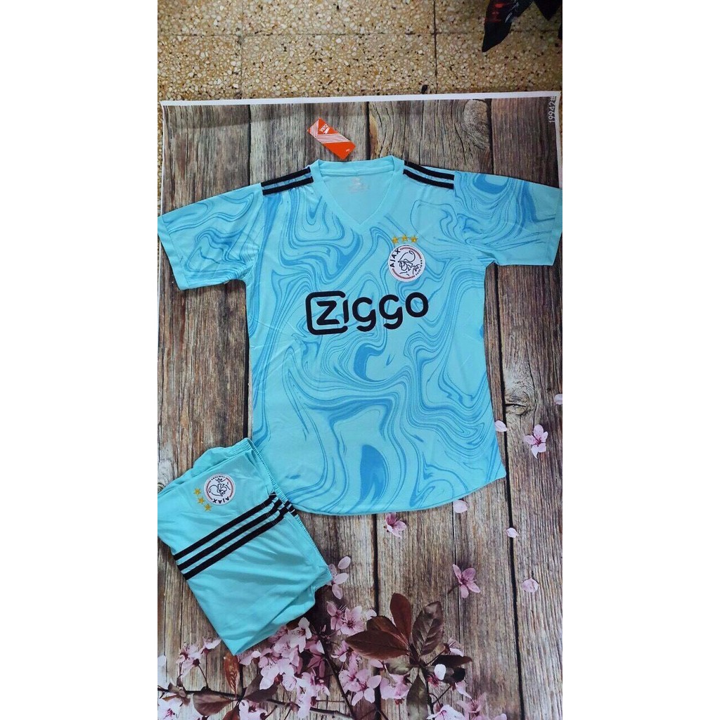 ⭐ 10.10 SALE HOT | Xả Kho | Áo bóng đá CLB Ajax mùa 2019-2020 màu xanh da trời 💝 .. Nhất . 🔥 . .