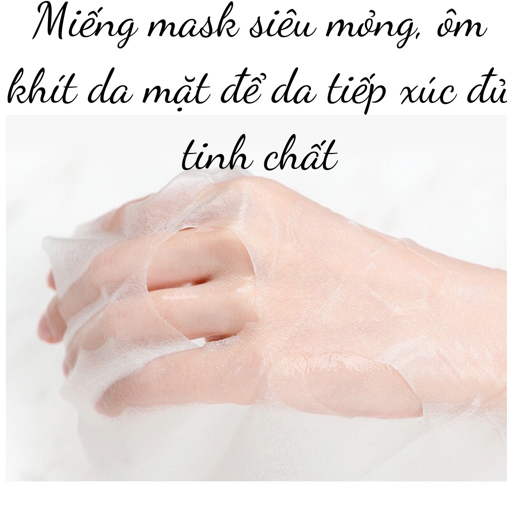 Mặt nạ giấy dưỡng da dầu mụn dưỡng trắng sáng da hoa quả trái cây mask BIOAQUA nội địa Trung