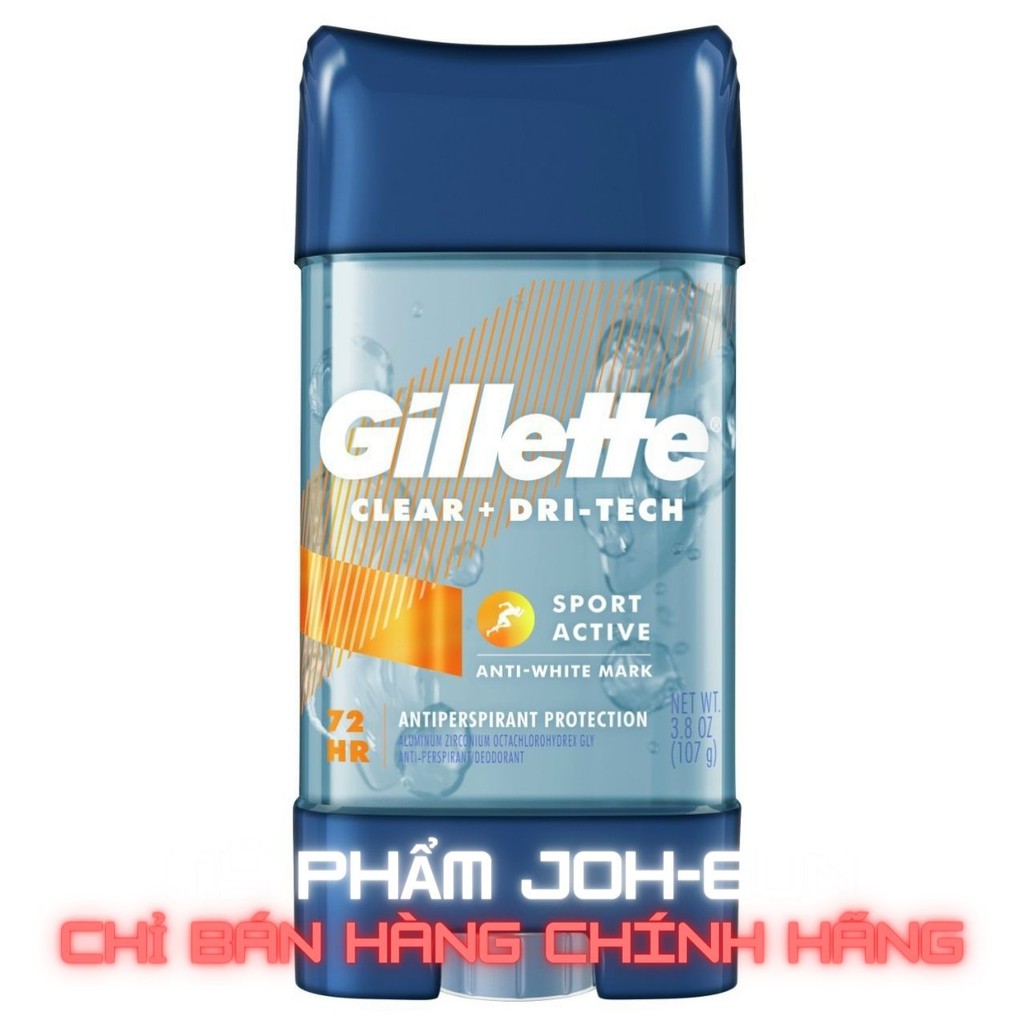 LĂN KHỬ MÙI CƠ THỂ GILLETTE CLEAR GEL COOL WAVE 107g