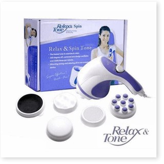 Máy đánh tan mỡ bụng cầm tay Relax Spin Tone