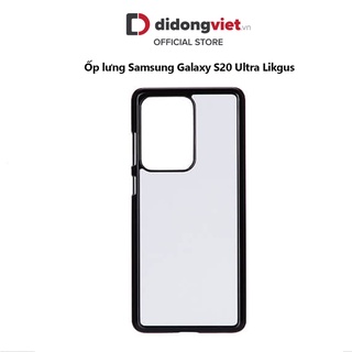 Ốp lưng Samsung Galaxy S20 Ultra likgus lưng trong viền màu chống sốc