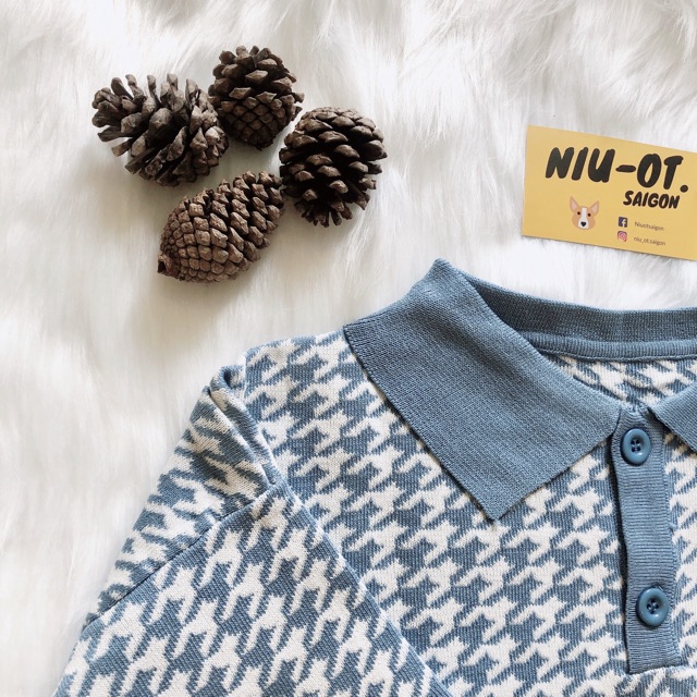 [SIÊU SALE] Áo Croptop Polo Dệt Kim Caro Xinh Xắn | BigBuy360 - bigbuy360.vn