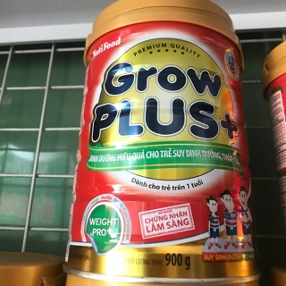 Sữa Nuti Grow Plus đỏ 900g