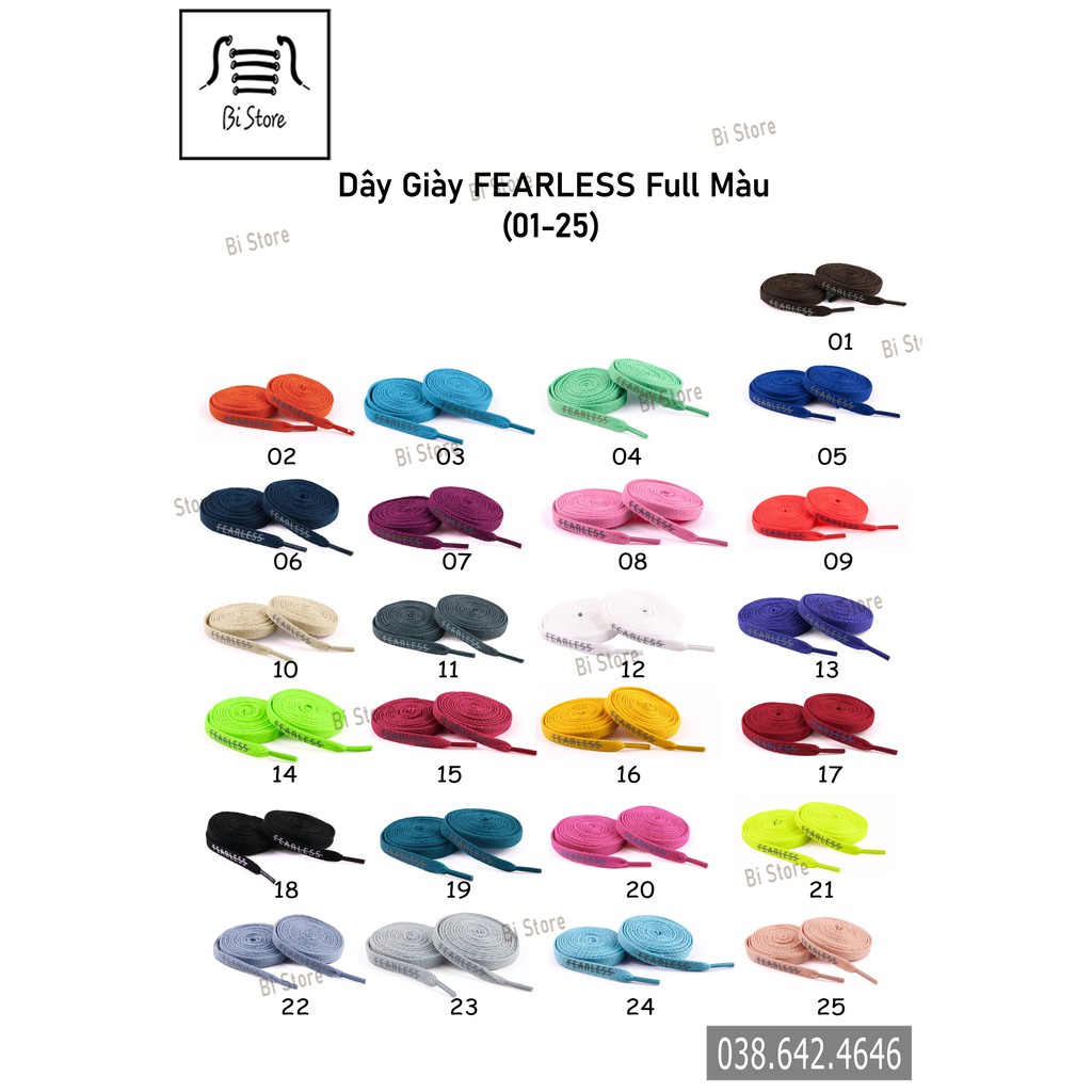 Dây giày Nike có chữ FEARLESS phản quang ở đuôi (14 - 25)