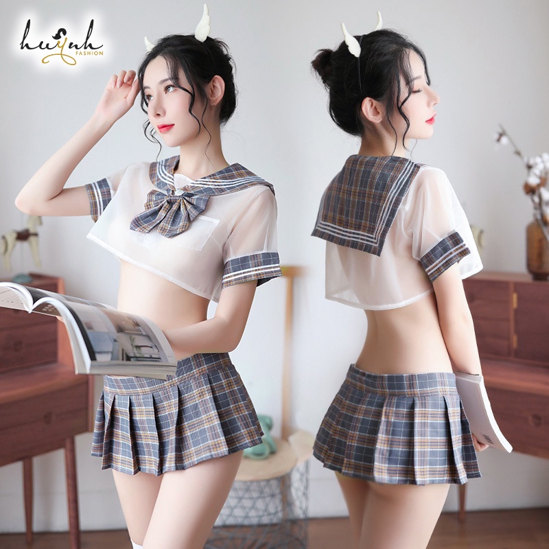 Đồ Ngủ Hóa Trang Cosplay Đồng Phục Nữ Sinh Nhật Bản - CO08