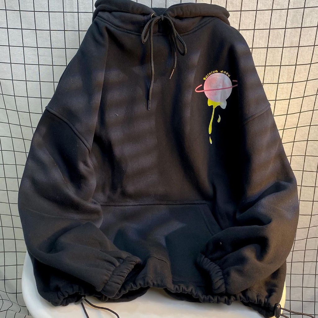 Áo Hoodie MORA Form Rộng Nỉ Bông Dày Dặn Ulzzang Unisex | BigBuy360 - bigbuy360.vn