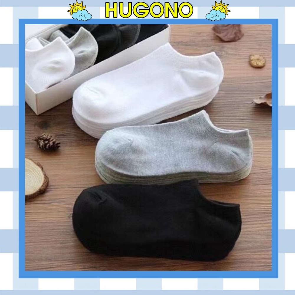 Tất Unisex Hugono Xuất Nhật Cao Cấp Dày Dặn Kháng Khuẩn CT3
