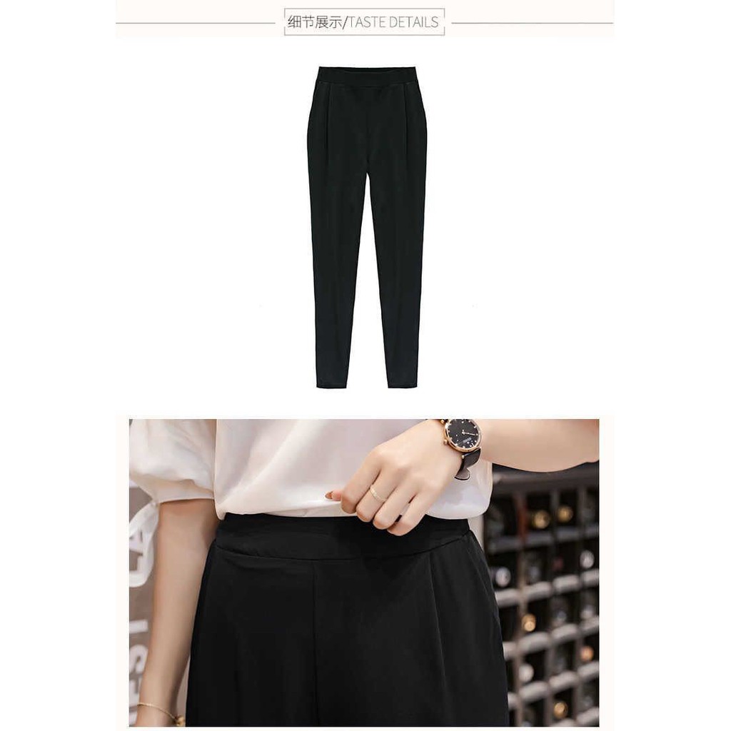 Quần Baggy Nữ KS Chun Sau Sang Chảnh