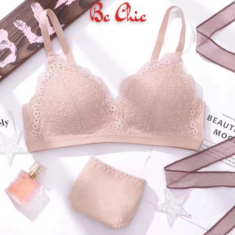 ÁO LÓT REN HOA ĐÀO XINH YÊU A 08 BC_CHIC LINGERIE