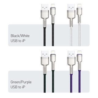 Cáp sạc nhanh Baseus cổng USB 2.4A dành cho iPhone 11 12 Pro Max