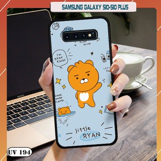 Ốp lưng nhám samsung galaxy s10/ s10 plus in hình