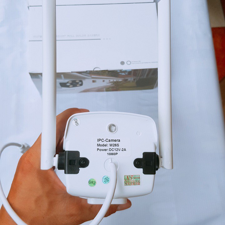 [COMBO CỰC SỐC] Camera Yooee Ngoài Trời IP Wifi W26S 2.0Mpx FHD 1080P Siêu nét Có màu ban đêm + Thẻ nhớ Yoosee 64GB | BigBuy360 - bigbuy360.vn