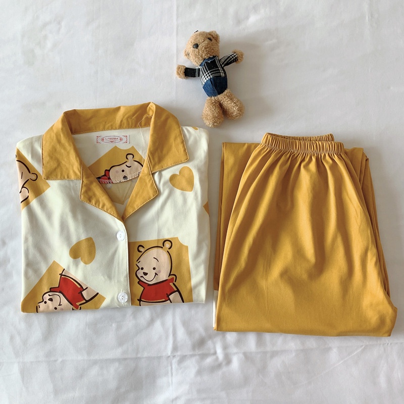 Pijama - Đồ Bộ Ngủ Nữ Áo Dài Quần Dài Nhiều Mẫu Họa Tiết Xinh DDCP05