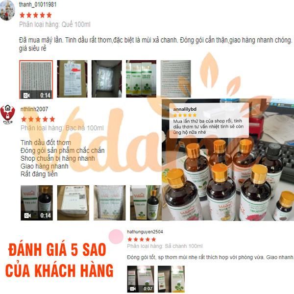 [GIÁ DÙNG THỬ] Tinh Dầu Cam 100ml VIDAME - Làm Thơm Nhà - Khử Mùi - Treo Xe ô tô Bằng Tinh Dầu Cam Ngọt Cực Kỳ Dễ Chịu