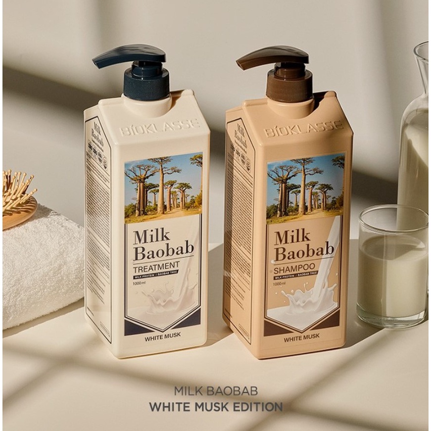 Dầu gội dưỡng tóc lưu hương nước hoa Milk Baobab 1000ml