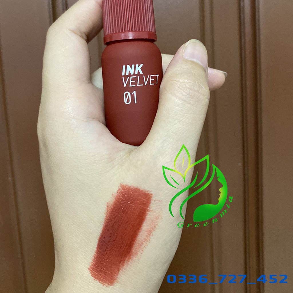 Son Ink Màu 01 Good Brick Đỏ Đất Kem Lì Peripera Ink Velvet Lip Tint Mới Nhất 4g