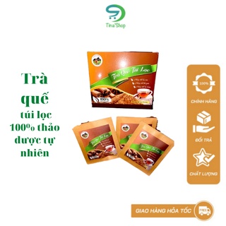Trà túi lọc quế 20 gói, trà quế 100% quế và thảo dược tự nhiên