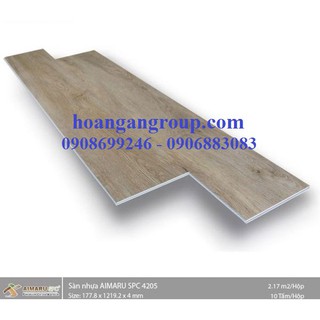 Sàn Nhựa Giả Gỗ Hèm Khóa 4mm Aimaru 4205 - Sàn Nhựa Giả Gỗ Hèm Khóa Giá Rẻ Tại Đồng Nai