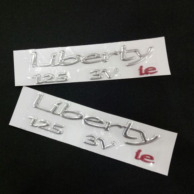 Bộ tem nổi Liberty 3V ie (cho xe máy piaggio piagio 3v.ie. 3vie