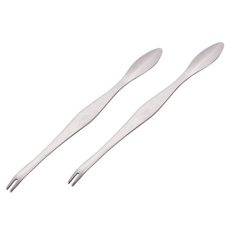 Dụng cụ hải sản Bánh quy cua Chọn thìa bằng thép không gỉ Vỏ cua Dụng cụ tôm Tôm hùm Kẹp Kìm kẹp Kẹp gắp - 5 cái