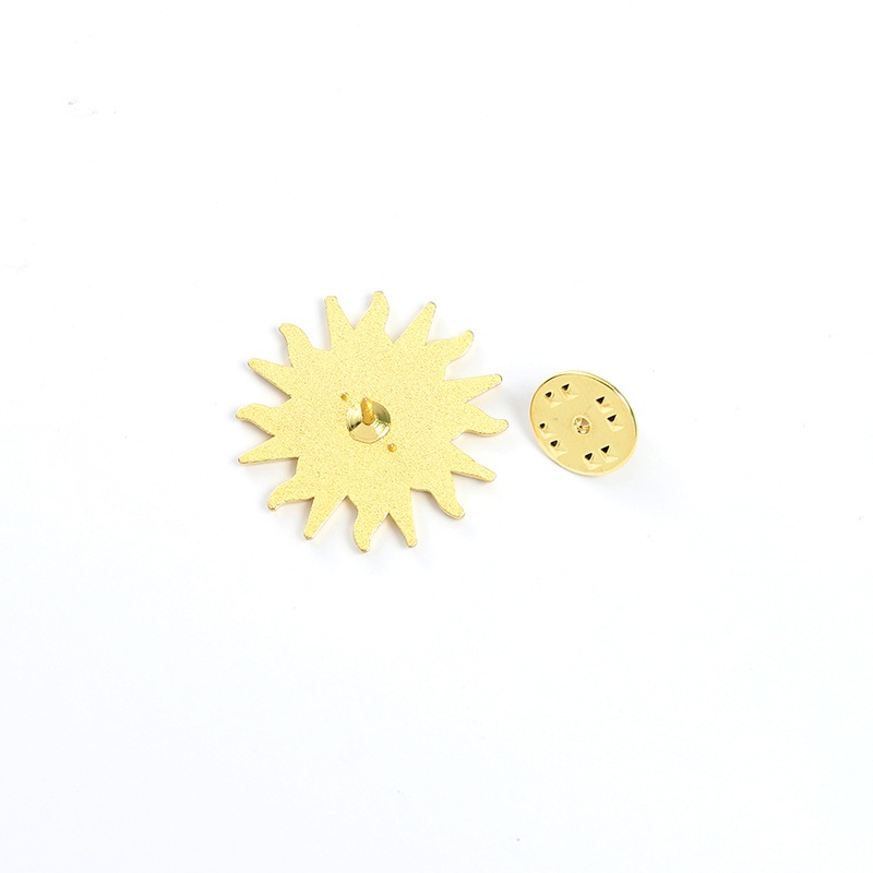 Ghim cài áo Miss Zoe hình trứng chiên tách cà phê ông mặt trời nhiều mẫu tùy chọn hoạt hình ngộ nghĩnh