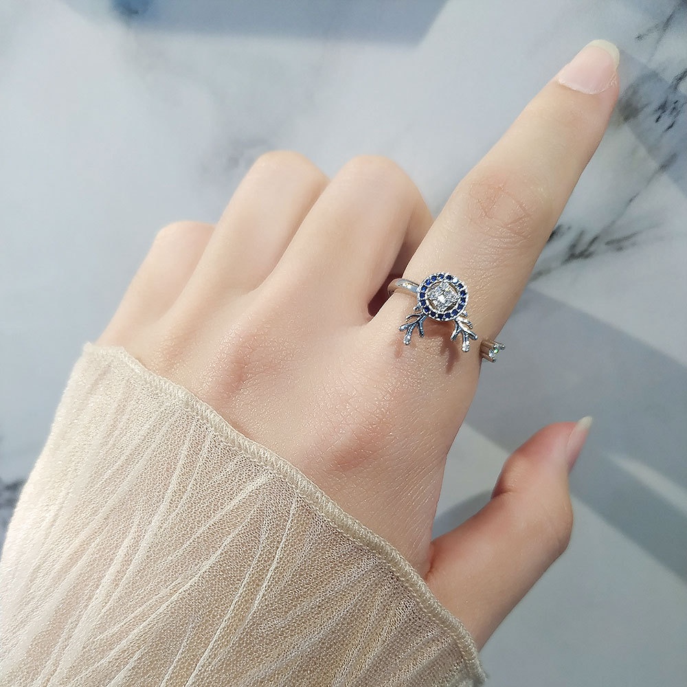 Nhẫn Thiết Kế Hình Nai Sáng Tạo Thời Trang Cao Cấp