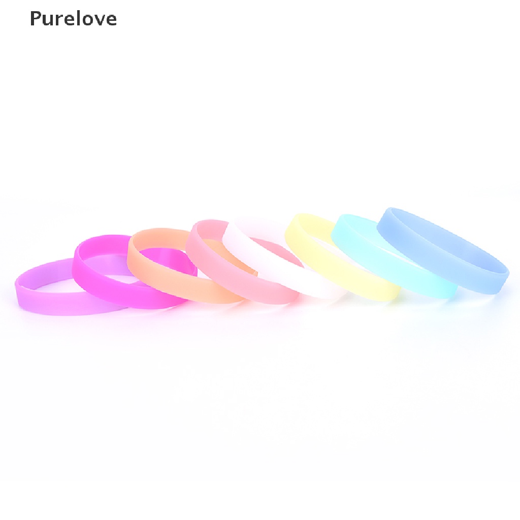 Vòng Tay Cao Su silicone Phát Sáng Độc Đáo