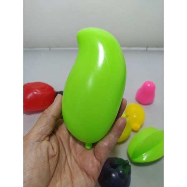 Bộ đồ chơi trái cây TÚI LƯỚI bằng nhựa
