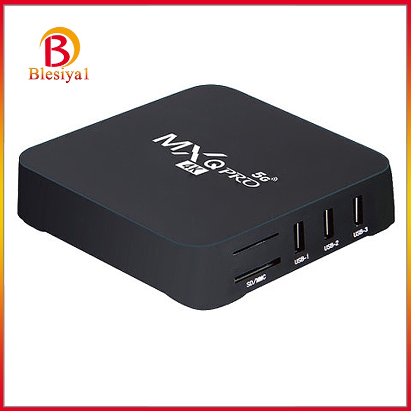 (Blesiya1) Máy Phát Media Player Wifi Thông Minh-Tv Quad-Core 4k Hd 3d 5ghz