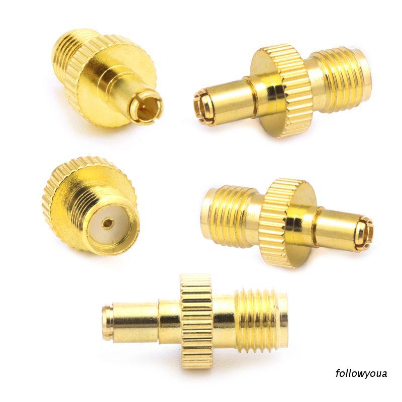 Set 5 đầu nối chuyển đổi SMA Female sang TS9 Male RF