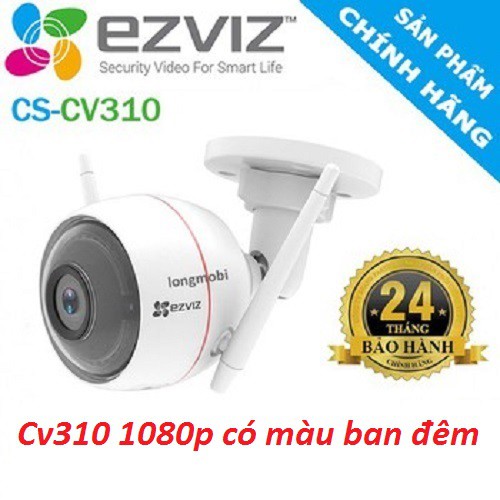 Camera Wifi Ngoài Trời CV310 2MP 1080p Full Color( có màu ban đêm) Chính Hãng