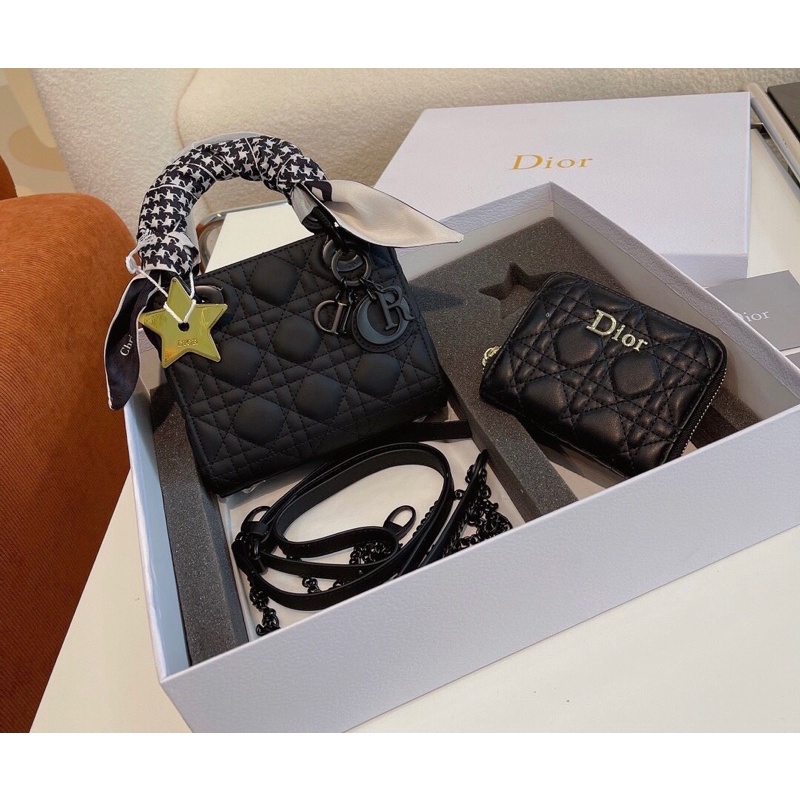 Sét 2 món dior túi & ví nhỏ