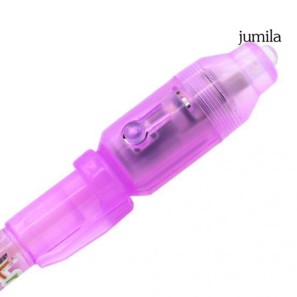 Bút mực vô hình có đèn UV tạo thông điệp bí mật cho trẻ em