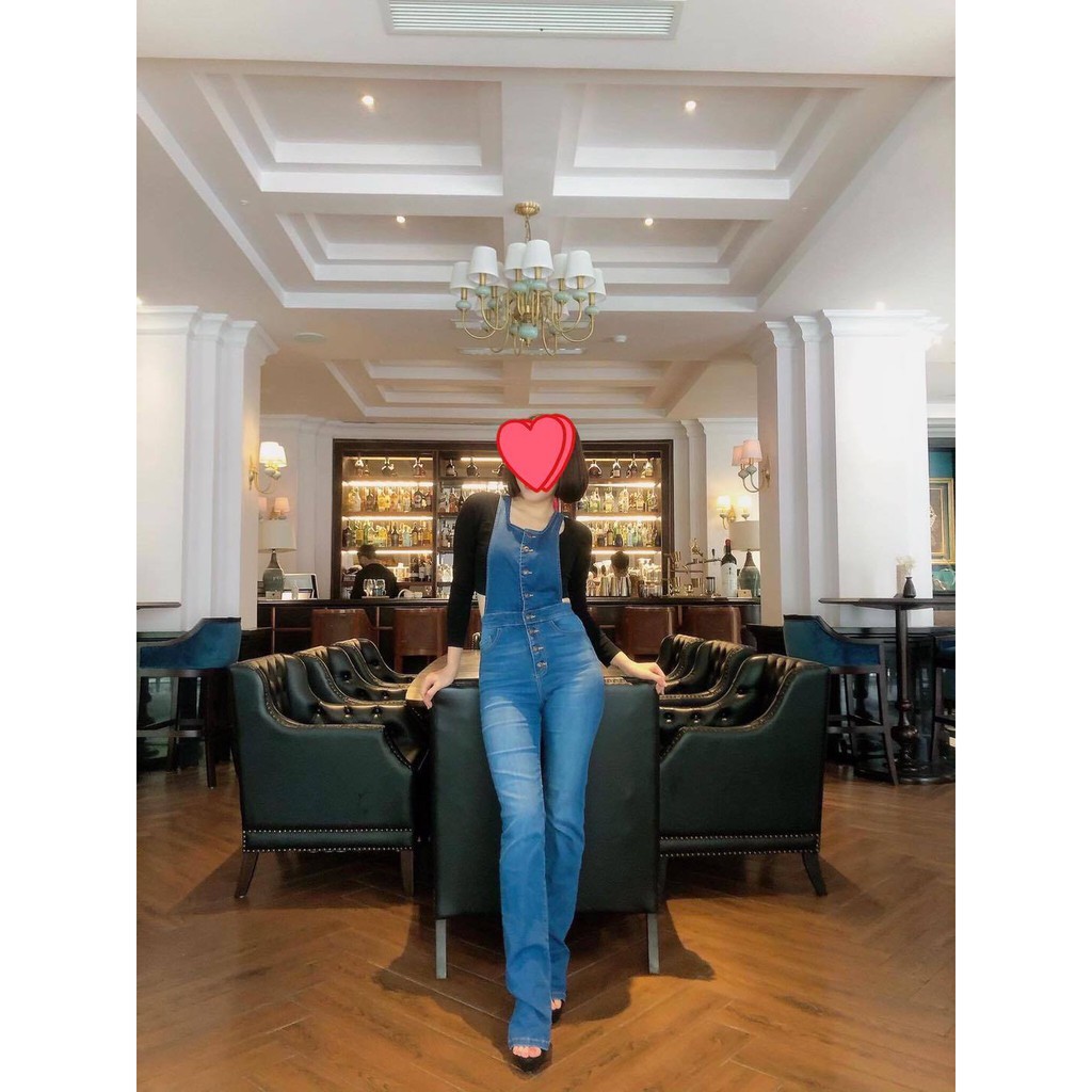 Jump nữ yếm jean  VNXK