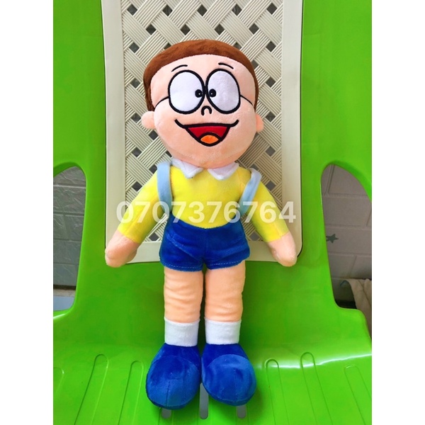 Thú Bông NOBITA-XUKA 50cm Cao Cấp-Lông Nhung Mịn-Xịn Xò